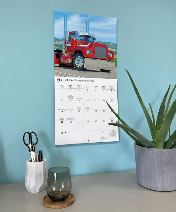 Trucks 2027 Square Wall Calendar