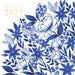 China Blue Orchard Design 2027 Square Wall Calendar
