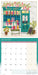 Book Lovers Orchard Design 2027 Square Wall Calendar