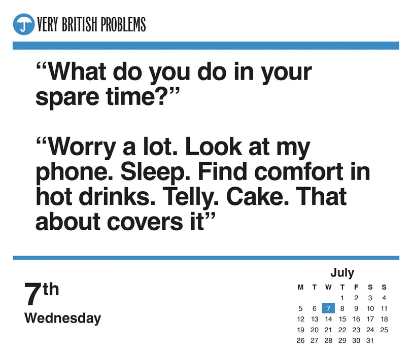 Very British Problems 2027 Page-A-Day Calendar