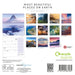 Most Beautiful Places On Earth 2027 Mini Wall Calendar