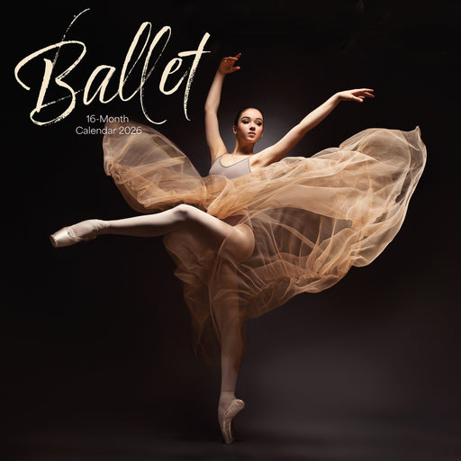Ballet 2026 Square Wall Calendar