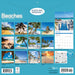 Beaches 2026 Square Wall Calendar