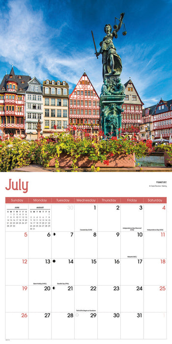 Germany 2026 Square Wall Calendar