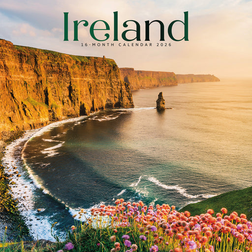 Ireland 2026 Square Wall Calendar