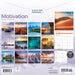 Motivation 2026 Square Wall Calendar