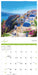 Romantic Europe 2026 Square Wall Calendar