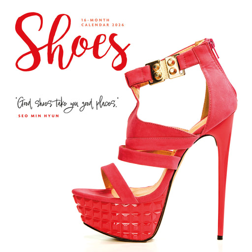 Shoes 2026 Mini Wall Calendar