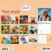 Teddy Bears 2026 Square Wall Calendar