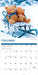 Teddy Bears 2026 Square Wall Calendar