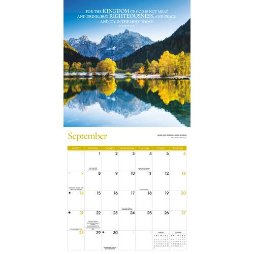 2025 Bible Verses Wall Calendar