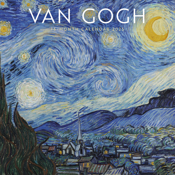 2025 Van Gogh Wall Calendar