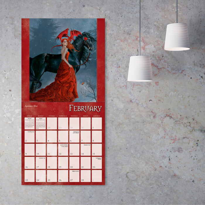 2025 Dragon Witches: The Art of Nene Thomas Wall Calendar