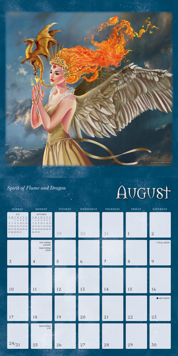 2025 Dragon Witches: The Art of Nene Thomas Wall Calendar