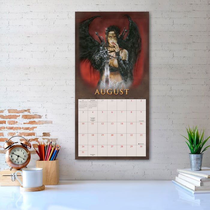 2025 Fantasy Art of Luis Royo Wall Calendar