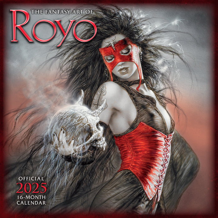 2025 Fantasy Art of Luis Royo Wall Calendar