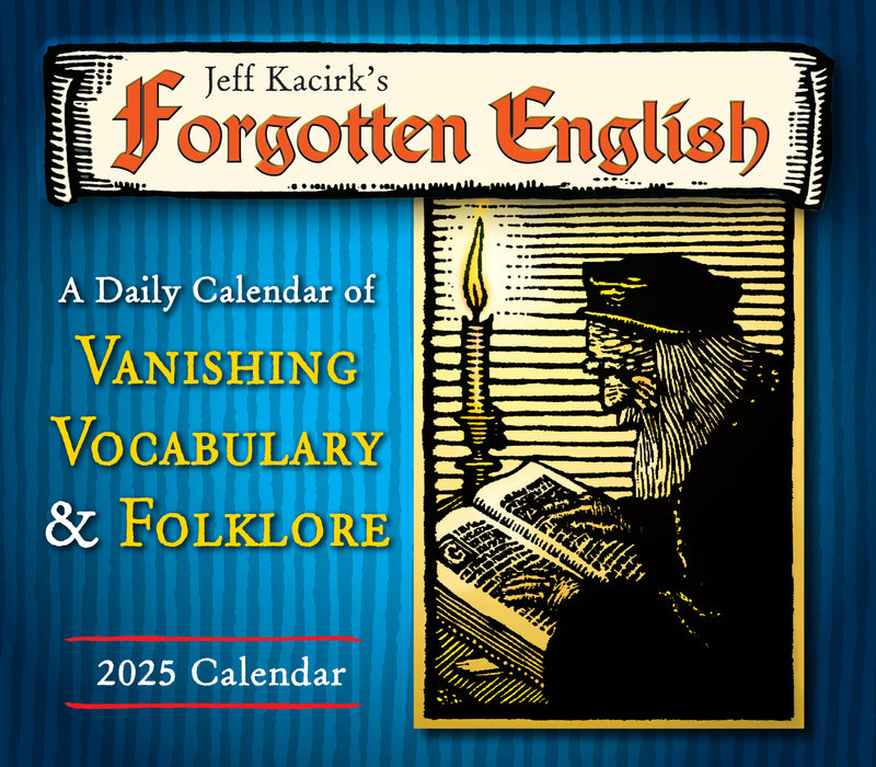 2025 Forgotten English Page-A-Day Calendar