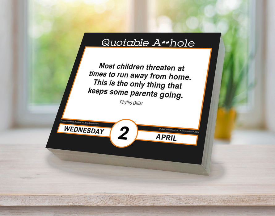 2025 Quotable A**hole Page-A-Day Calendar