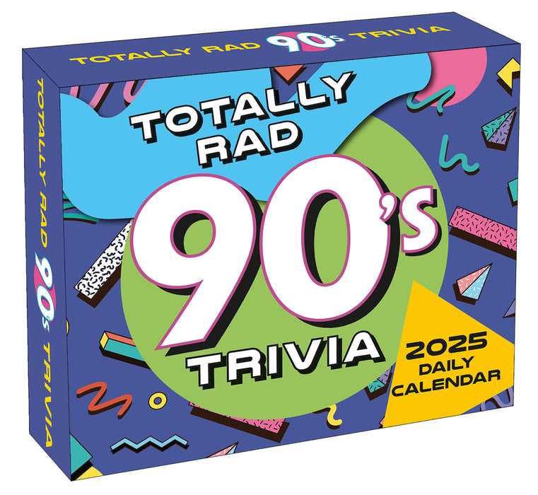 2025 Totally Rad 90s Trivia Page-A-Day Calendar