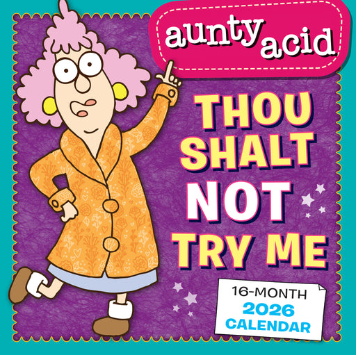 Aunty Acid 2026 Square Wall Calendar