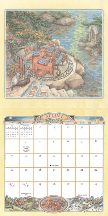 The Cobblestone Way — Kim Jacobs 2026 Square Wall Calendar