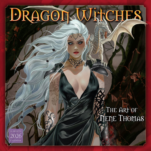 Dragon Witches The Art of Nene Thomas 2026 Square Wall Calendar (Online Exclusive)