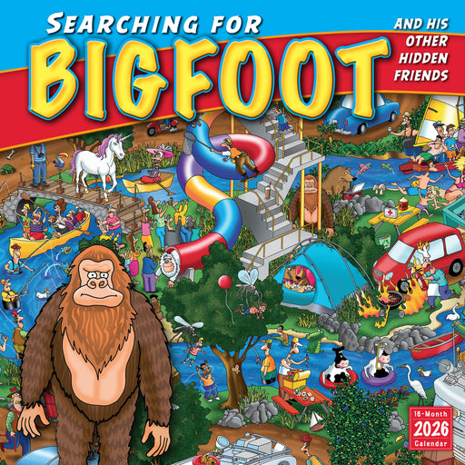 Searching for Bigfoot and His Other Hidden Friends 2026 Square Wall Calendar (Online Exclusive)