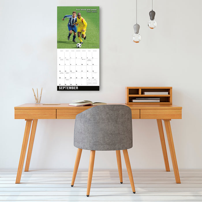 Soccer 2026 Square Wall Calendar