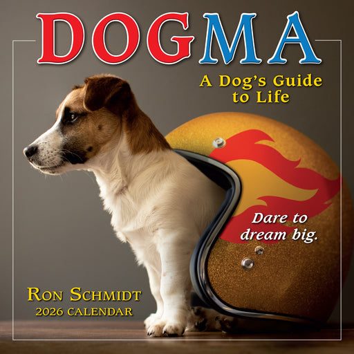 Dogma A Dog s Guide to Life R Schmidt 2026 Mini Wall Calendar