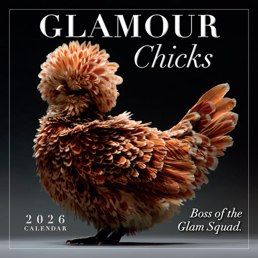 Glamour Chicks 2026 Mini Wall Calendar