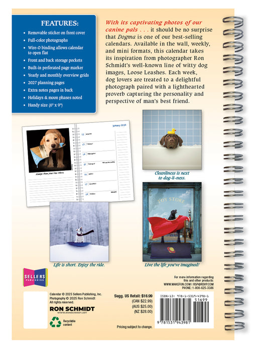 Dogma A Dog s Guide to Life R Schmidt 2026 Weekly Diary