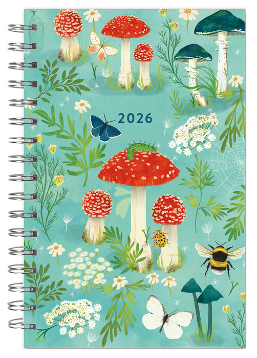 Designer Mushroom Garden K Quinn 2026 Weekly Diary