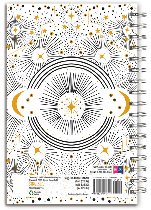 Designer Celestial Dreams S Bloomfield 2026 Weekly Diary