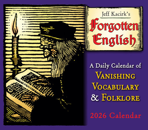 Forgotten English 2026 Page-A-Day Calendar