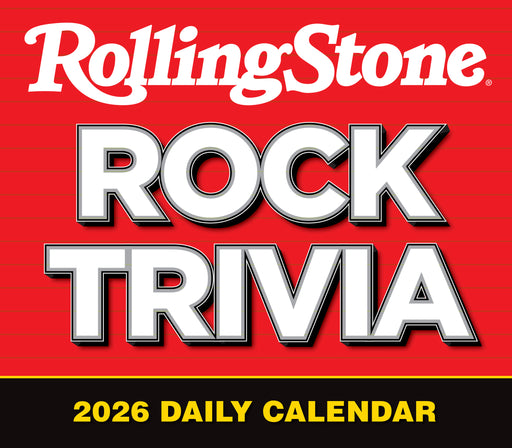 Rolling Stone Rock Trivia 2026 Page-A-Day Calendar