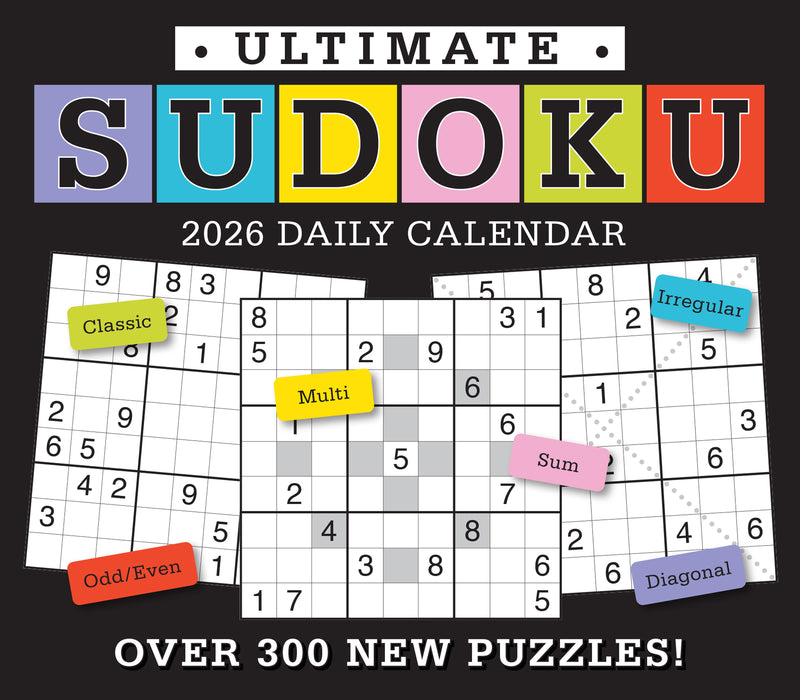 Ultimate Sudoku 2026 Page-A-Day Calendar