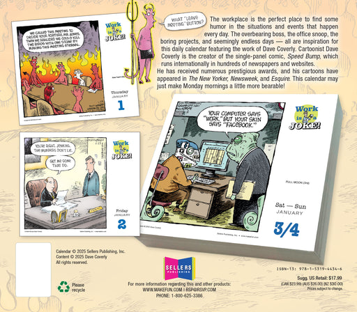 Work is a Joke 2026 Page-A-Day Calendar