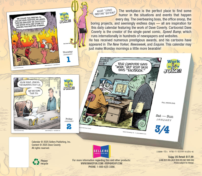 Work is a Joke 2026 Page-A-Day Calendar