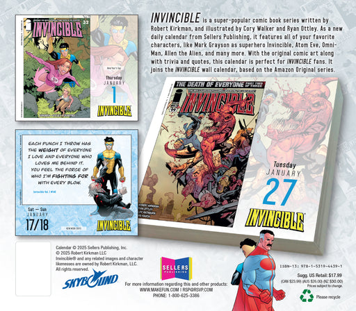 Invincible 2026 Page-A-Day Calendar