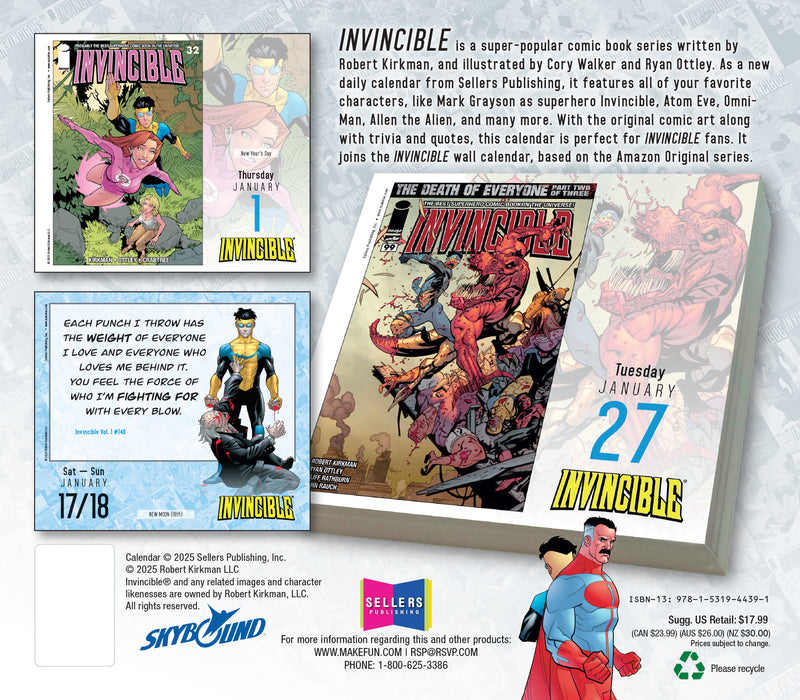 Invincible 2026 Page-A-Day Calendar