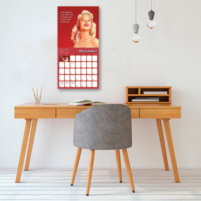 The B Word You Say I'm a Bitch 2027 Square Wall Calendar