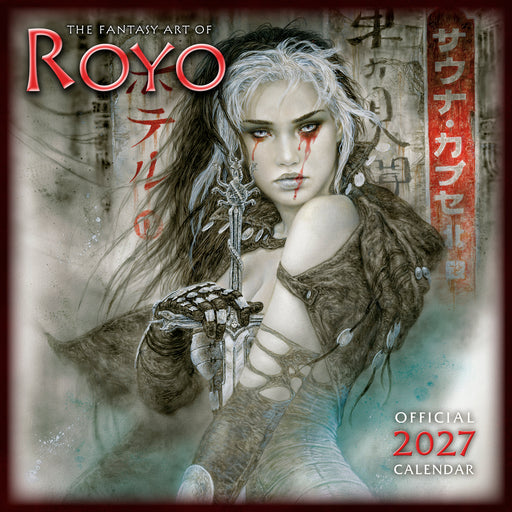 The Fantasy Art of Luis Royo 2027 Square Wall Calendar