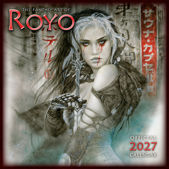 The Fantasy Art of Luis Royo 2027 Square Wall Calendar