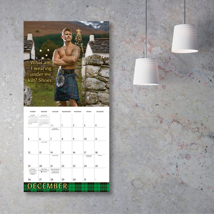 Kilty Pleasures 2027 Square Wall Calendar