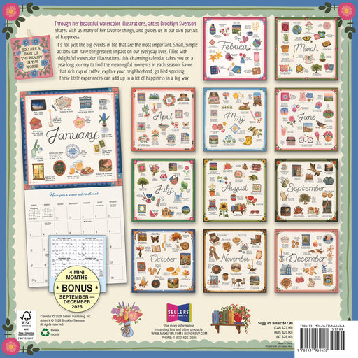 Moments that Matter 2027 Square Wall Calendar