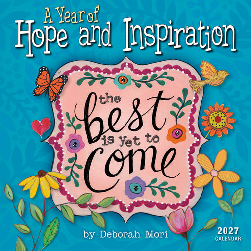 Year of Hope and Inspiration 2027 Square Wall Calendar