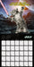 Cat Wars 2027 Mini Wall Calendar