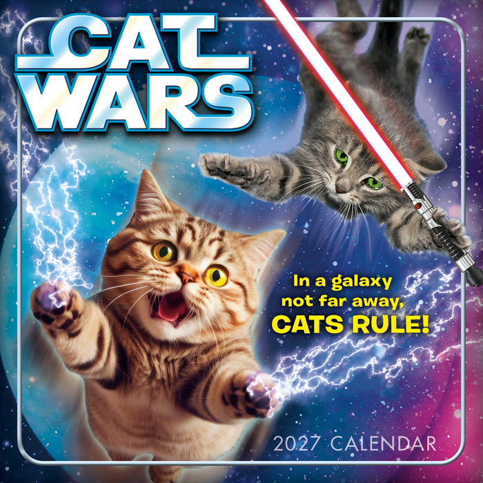 Cat Wars 2027 Mini Wall Calendar