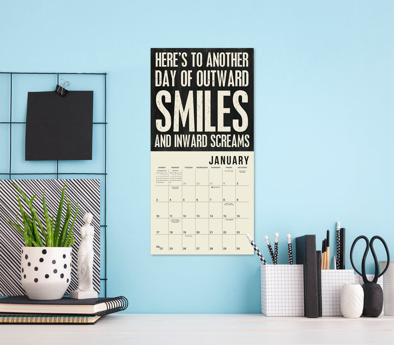 Words to Live By 2027 Mini Wall Calendar