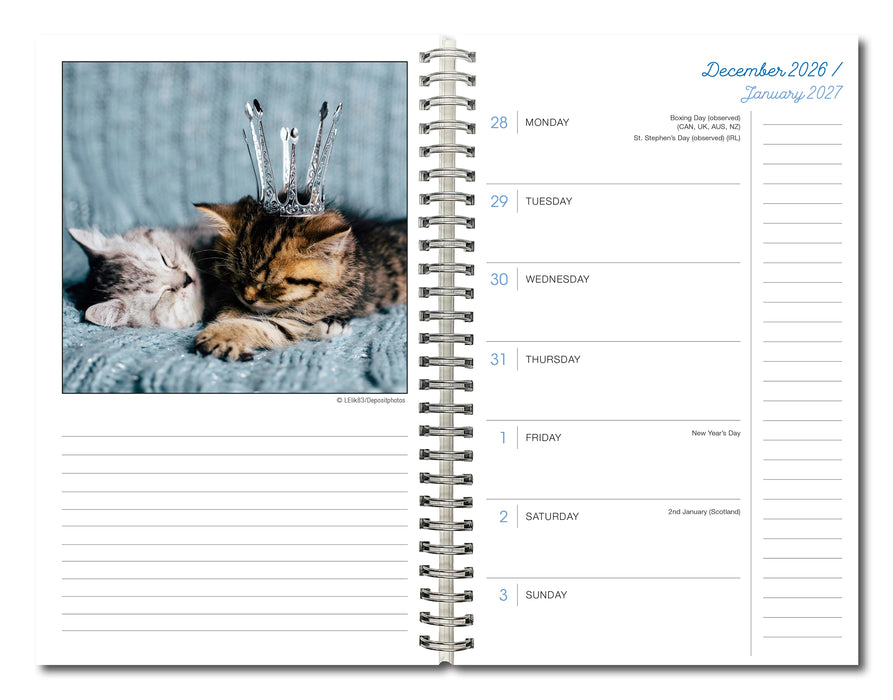 Cat Naps Classic 2027 Weekly Diary